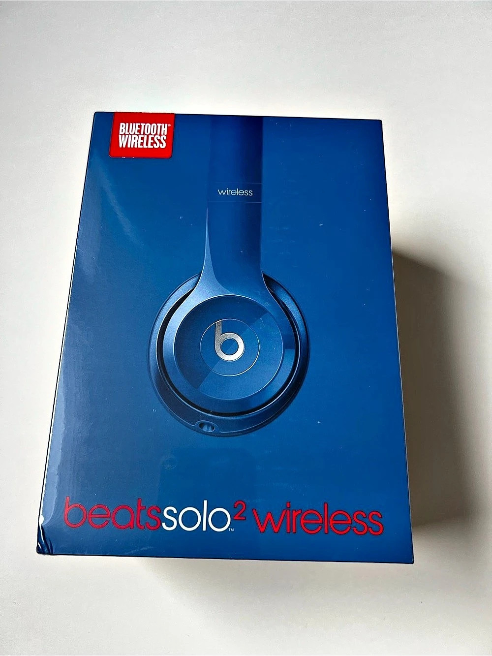 Beats Solo2 Wireless On-Ear Headphones in Blue NWT. Never open, in its original